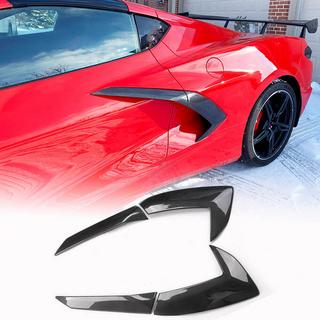 Karbonové nástavce na zadní blatníky (2019-2022, karbon) Chevrolet Corvette C8 2019– fotografie 1