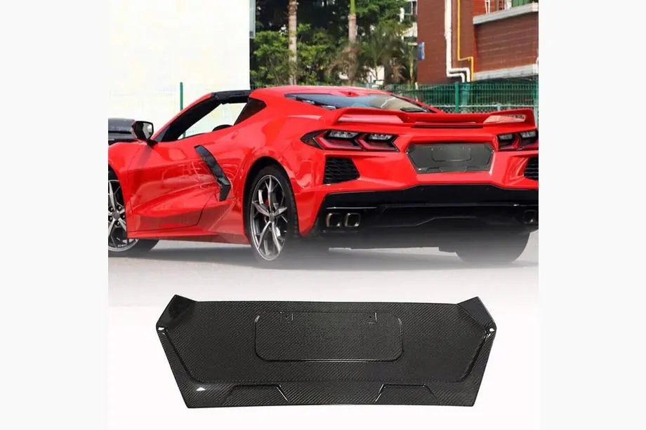 Chevrolet Corvette C8 2019– Karbonový kryt víka kufru (2019-2022, karbon) Image