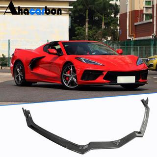 Karbonový přední lip spoiler nárazníku (2019-2022) Chevrolet Corvette C8 2019– fotografie 2