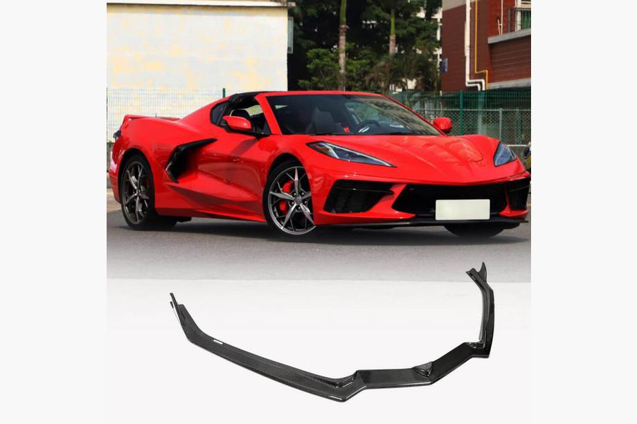 Chevrolet Corvette C8 2019– Karbonový přední lip spoiler nárazníku (2019-2022) Image