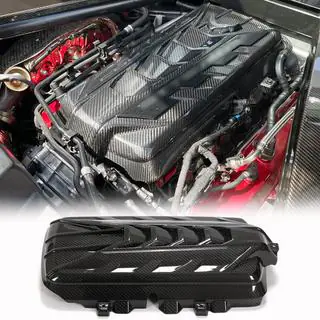 Kryt motoru (2019-2022, karbon) Chevrolet Corvette C8 2019– fotografie 1