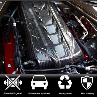 Kryt motoru (2019-2022, karbon) Chevrolet Corvette C8 2019– fotografie 2
