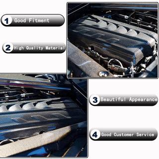 Kryt motoru (2019-2022, karbon) Chevrolet Corvette C8 2019– fotografie 3