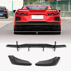 Chevrolet Corvette C8 2019– Difuzor zadního nárazníku V1 (2019-2022, karbon) fotografie 1