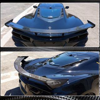Spoiler V1 (karbon) Chevrolet Corvette C8 2019– fotografie 3