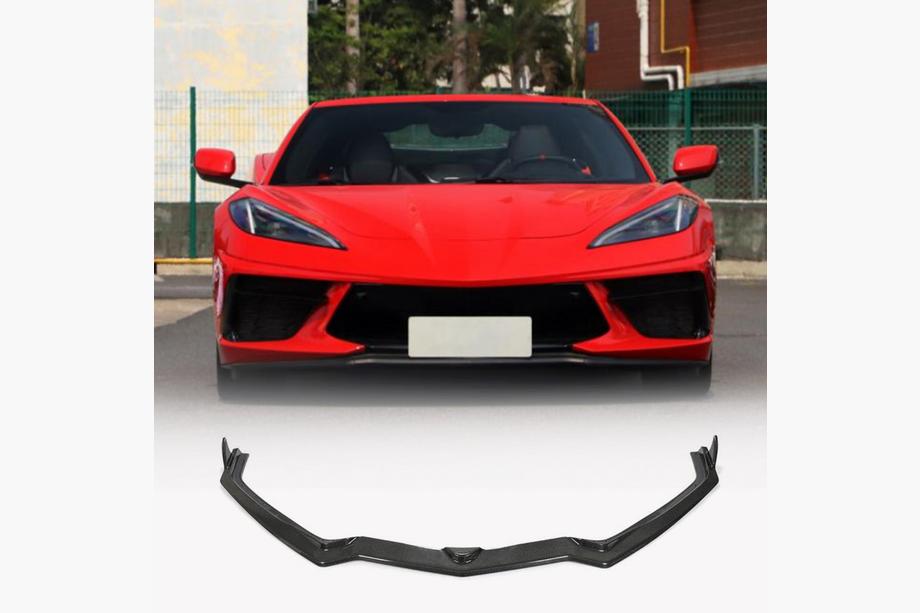 Chevrolet Corvette C8 2019– Nástavec předního nárazníku Lip (karbon) Image