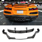 Chevrolet Corvette C8 2019– Difuzor zadního nárazníku (pro Z06, 2022-2024, karbon) fotografie 1