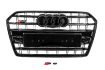 Audi A6 C7 2011–2017 Přední černá maska chladiče S-Style (2014-2017) fotografie 2