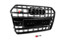 Audi A6 C7 2011–2017 Přední černá maska chladiče S-Style (2014-2017) fotografie 4