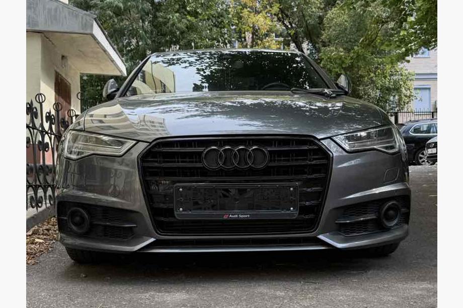 Audi A6 C7 2011–2017 Přední černá maska chladiče S-Style (2014-2017) Image