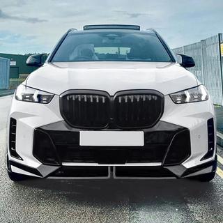 Přední lip spoiler Paradigm V-1 (2023+, pravý karbon) BMW X5 G05 2019–2026 fotografie 2