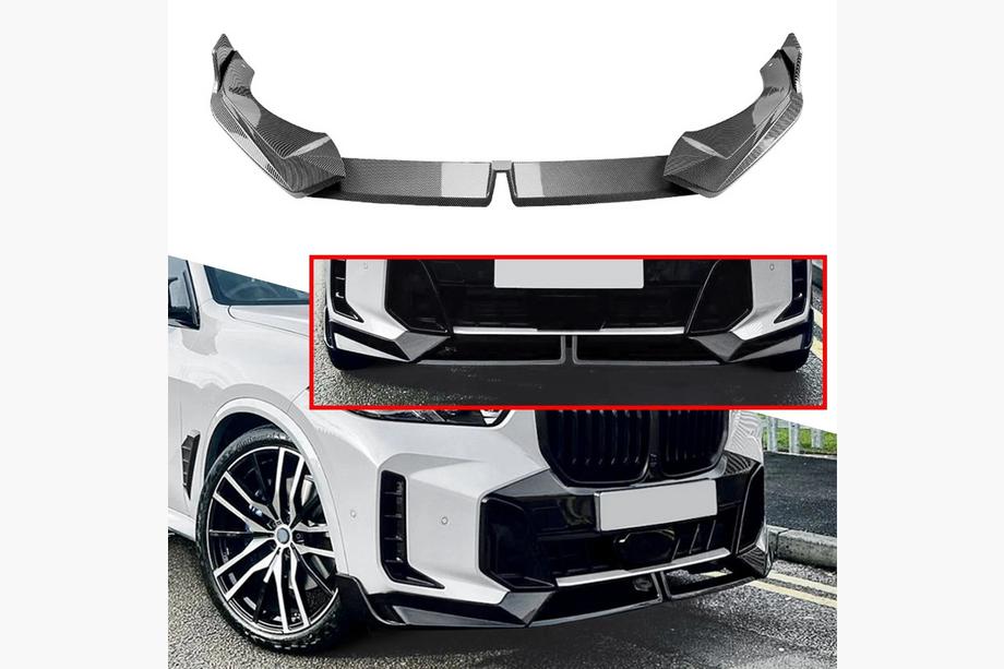BMW X5 G05 2019–2026 Přední lip spoiler Paradigm V-1 (2023+, pravý karbon) Image