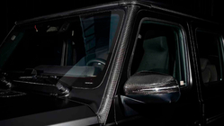 Mercedes třída G W465 2025– Karbonové kryty předních A-sloupků a střechy fotografie 1