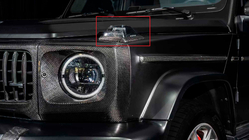 Mercedes třída G W465 2025– Rámečky směrovek (karbon) fotografie 1
