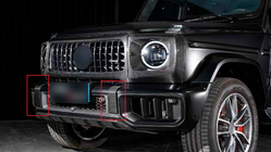 Mercedes třída G W465 2025– Rámečky směrovek (karbon) fotografie 2
