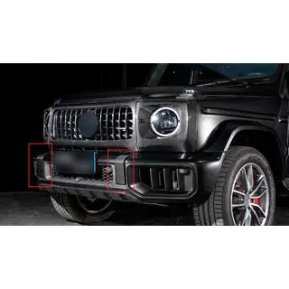 Sada nástavců na přední a zadní nárazník (pro G63 AMG, karbon) fotografie 1