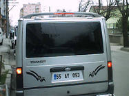 Ford Transit 2000–2014 Spoiler Isikli pro nízkou střechu (k lakování) fotografie 4
