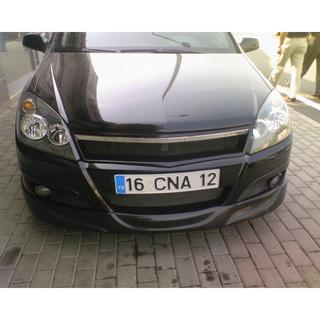 Přední spodní lip spoiler HB V1 (k lakování) Opel Astra H 2004–2013 fotografie 3
