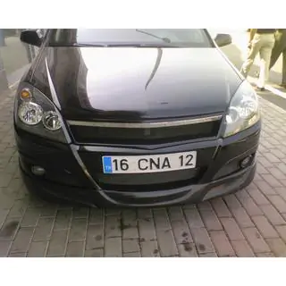 Přední spodní lip spoiler HB V1 (k lakování) Opel Astra H 2004–2013 fotografie 3