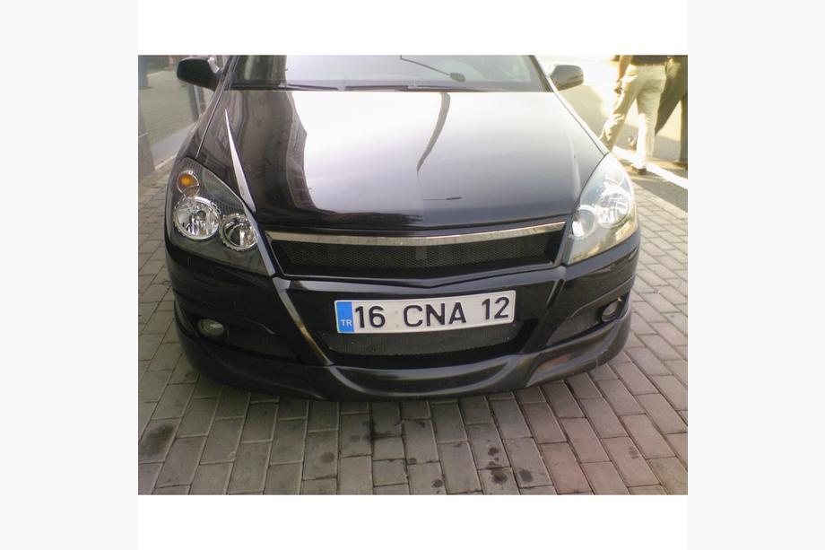 Opel Astra H 2004–2013 Přední spodní lip spoiler HB V1 (k lakování) Fotografie 3