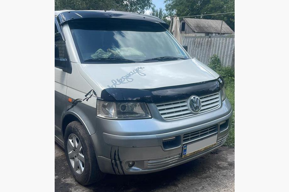 Volkswagen T5 Transporter 2003–2010 Deflektor kapoty (EuroCap) Fotografie 10