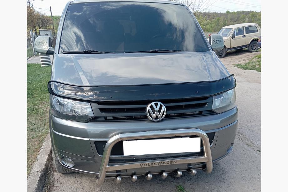 Volkswagen T5 2010–2015 Deflektor kapoty (EuroCap) Fotografie 1