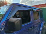 Jeep Wrangler 2018– Okenní deflektory Niken Luxury (4 ks) fotografie 3