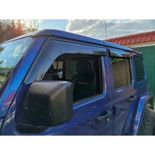 Okenní deflektory Niken Luxury (4 ks) Jeep Wrangler 2018– fotografie 3