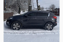 Kia Sportage 2010–2015 Okenní deflektory s chromovanou lištou Niken Luxury (4 ks) fotografie 1