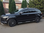 Audi Q7 2005–2015 Střešní nosič (příčníky) pro integrované ližiny Skybar V2 120 cm (2 ks) Černá fotografie 4