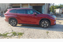 Toyota Highlander 2019– Okenní deflektory s chromovanou lištou Niken Luxury (4 ks) fotografie 9