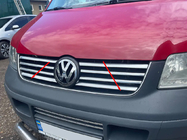 Volkswagen T5 Transporter 2003–2010 Rámeček masky chladiče (nerez) fotografie 4