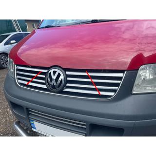 Rámeček masky chladiče (nerez) Volkswagen T5 Transporter 2003–2010 fotografie 4