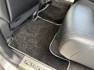 Nissan Patrol Y62 2010–2024 Textilní autokoberce Deluxe (3 řady, černé) fotografie 10