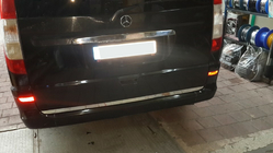 Mercedes Vito W639 2004–2014 Nerezová lišta na víko kufru fotografie 7