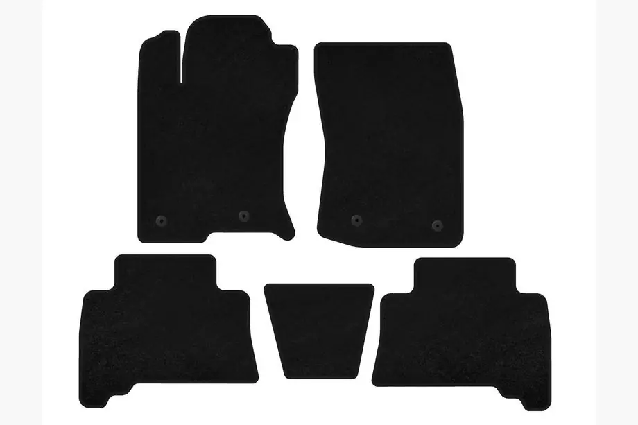 Toyota 4Runner 2009–2024 Textilní koberečky Deluxe (2009-2014, černé) Image