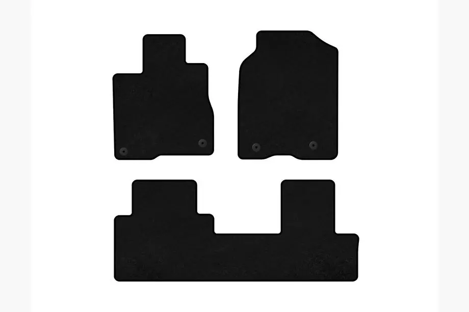Acura MDX 2001–2006 Textilní autokoberce Deluxe (černé) Image