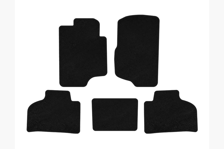 Chevrolet Silverado 2007–2013 Textilní autokoberce Deluxe (černé) Image