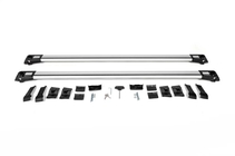 Kia Carnival 2021– Střešní nosič (příčníky) na klasické podélníky s uzamykáním WingBar V1 (2 ks) do 140 cm, šedé fotografie 12