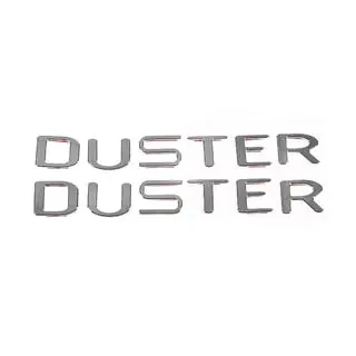 Lemy blatníků s lištami (sada 12 ks, černé ABS) Dacia Duster 2018–2024 fotografie 4