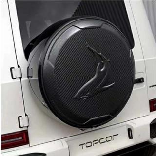 Kryt rezervního kola Topcar-Style (karbon) fotografie 1