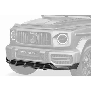 Lip spoiler předního nárazníku (pro G63 AMG, suchý karbon) fotografie 2