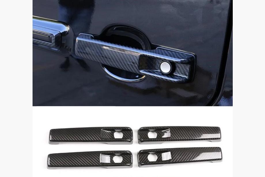 Mercedes G-Class W463 1990–2018 Kryty klik dveří (karbon) Image