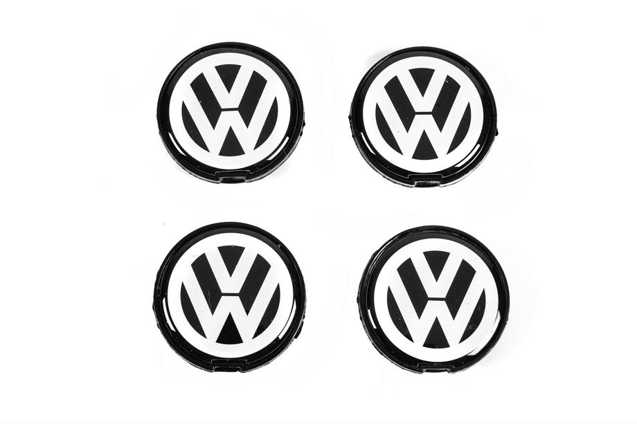 Volkswagen Středové krytky do disků 56/52 mm vwor5652 V-2 (4 ks) Fotografie 1