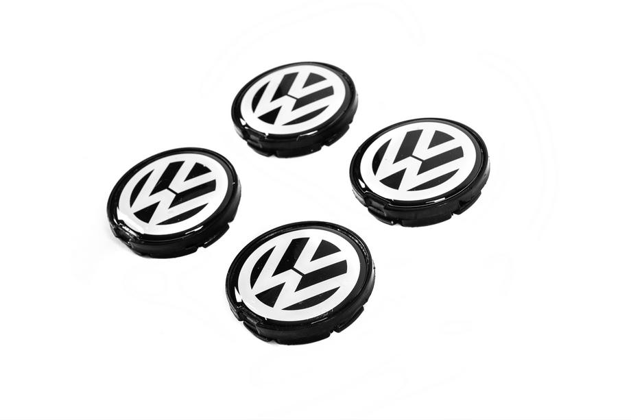 Volkswagen Středové krytky do disků 56/52 mm vwor5652 V-2 (4 ks) Fotografie 2