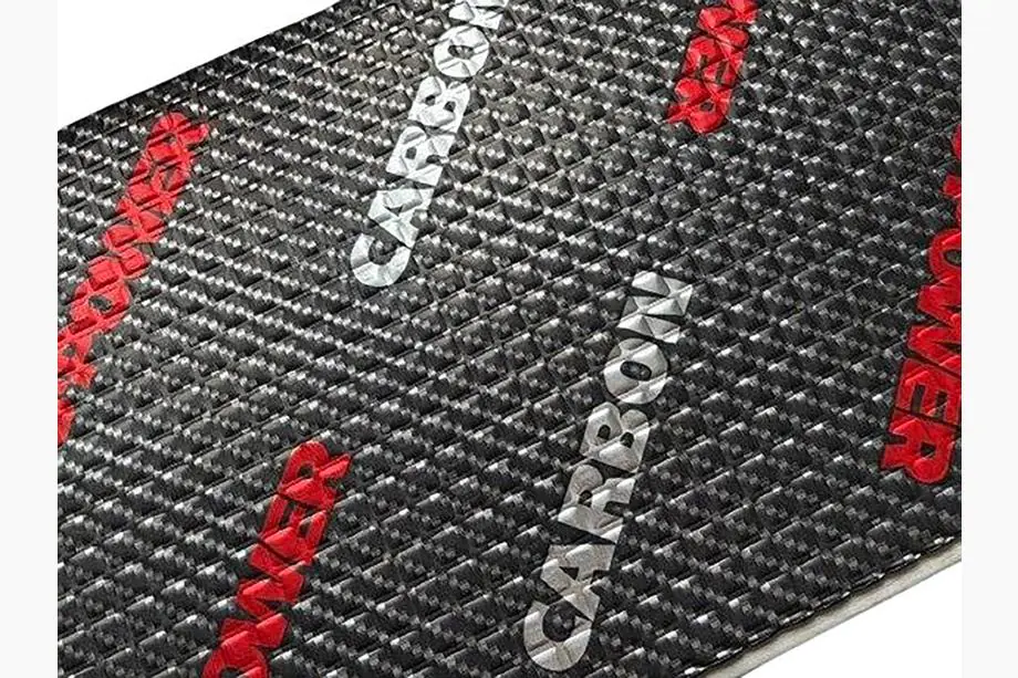 Vibroizolační tlumicí plát ULTIMATE U-POWER CARBON 3 mm (50 × 35 cm) Fotografie 3