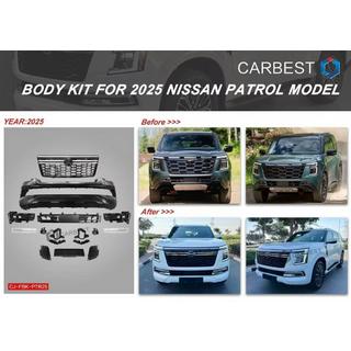 Přední nárazník kompletní High profile Nissan Patrol Y63 2025– fotografie 2