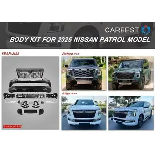 Přední nárazník kompletní High profile Nissan Patrol Y63 2025– fotografie 2