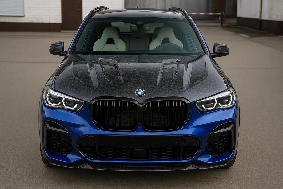 BMW X6 G06 2019–2027 Kapota z kovaného karbonu V3 (G06/F96) Image