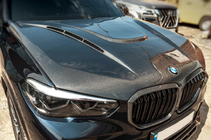 BMW X6 G06 2019–2027 Karbonová kapota V1 (G06/F96) fotografie 1